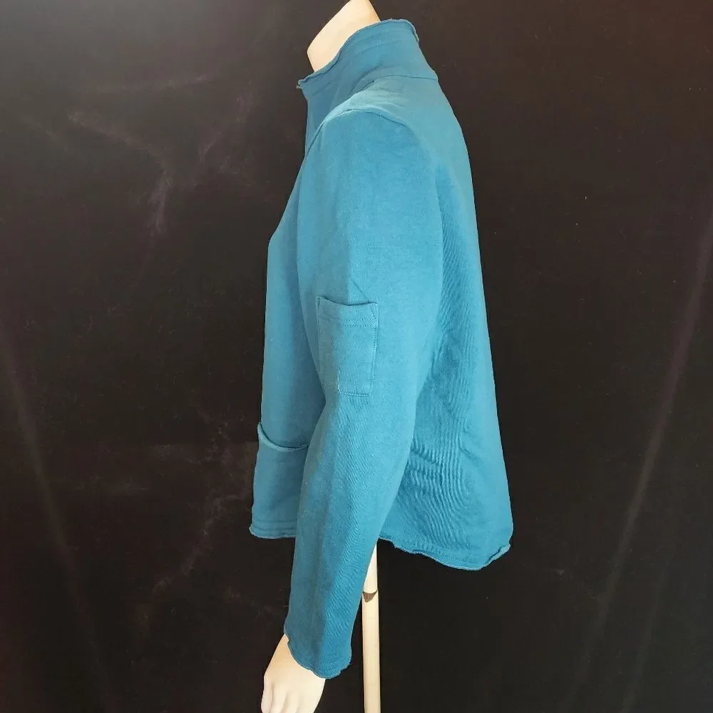 Nomadic Traders Blue Quarter Zip (M) - Picture 5 of 7
